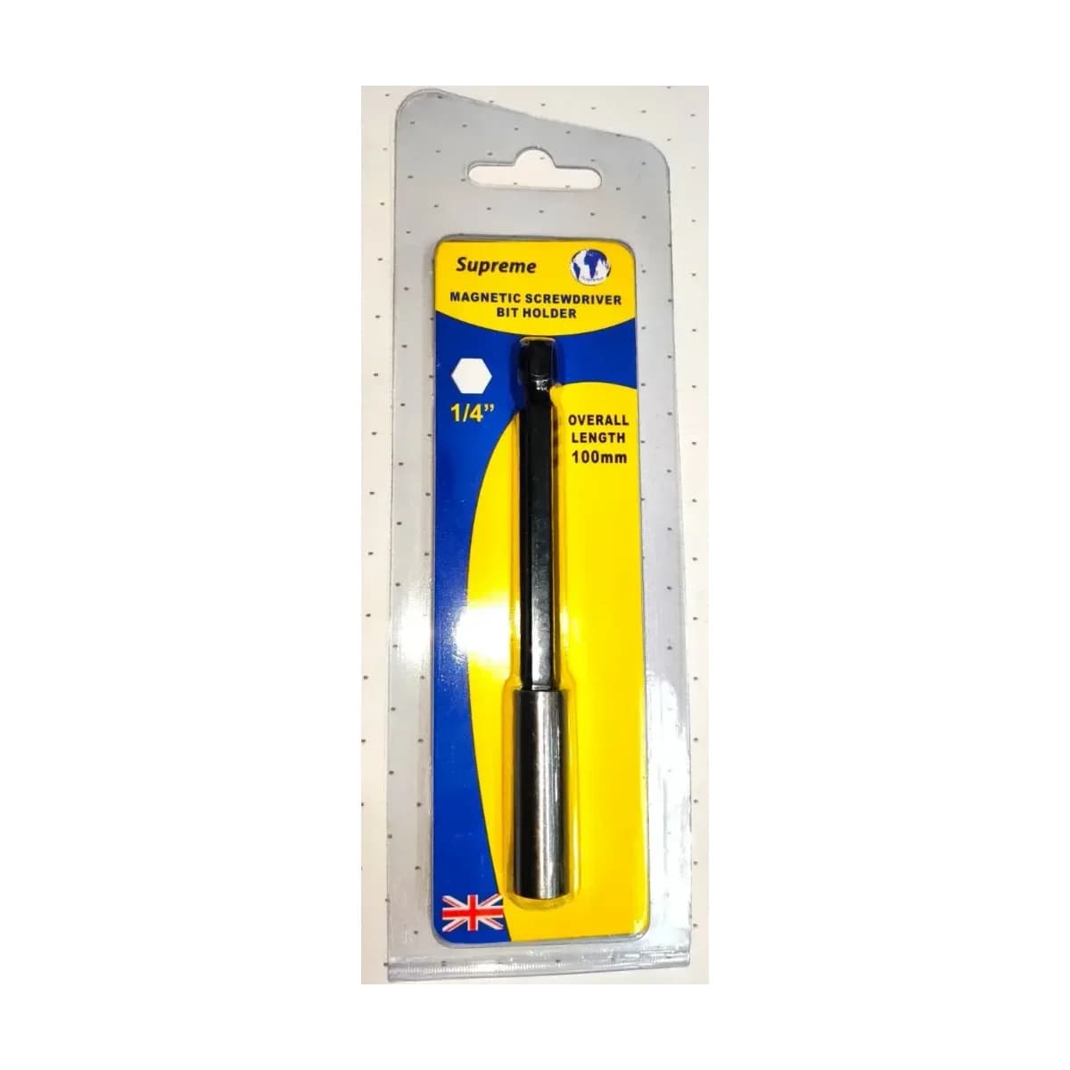 Supreme Magnetic Bit Holder 100mm Pre Packed