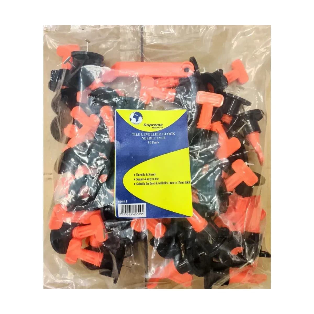 Tile Leveller T-Lock Needle Type x50