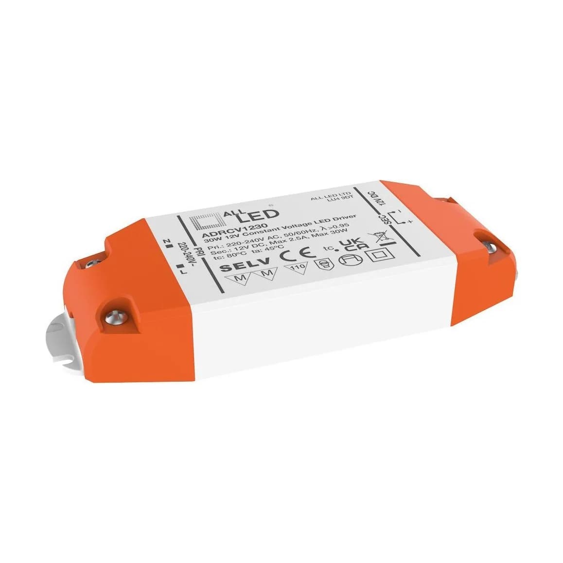 LED ADRCV1230 LED Driver 1-30W 12V DC