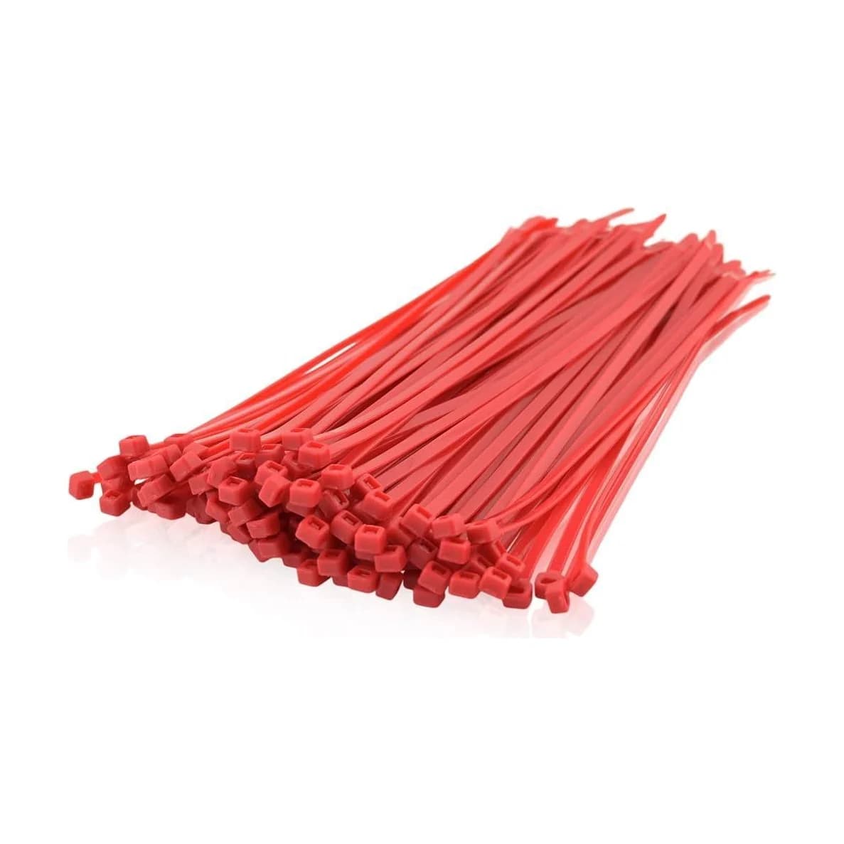 200 x 4.5mm Red Cable Ties