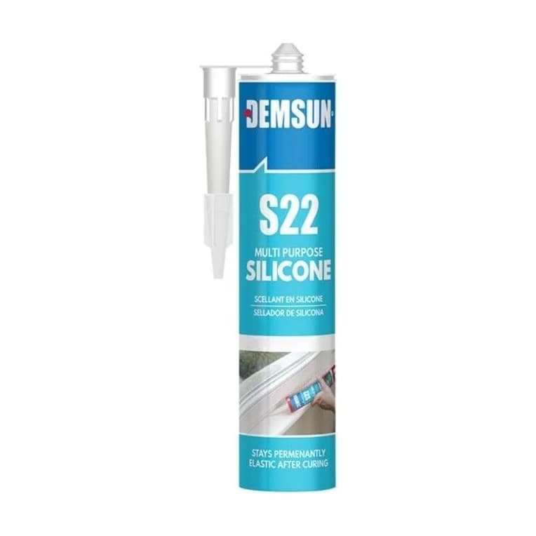 Demsun S22 Multi-Purpose White Silicone Sealant 280ml