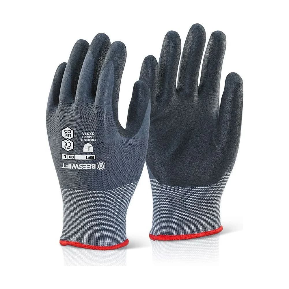 Nitrile PU Mix Coated Glove