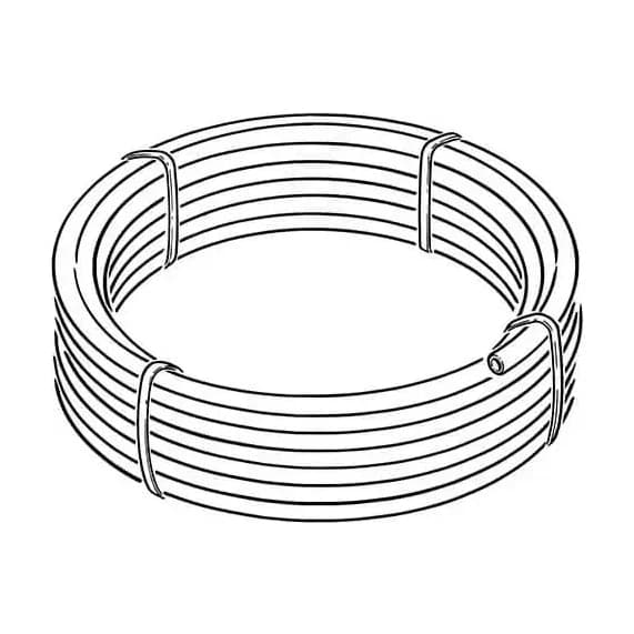 MDPE Blue Mains Water Pipe - 32mm