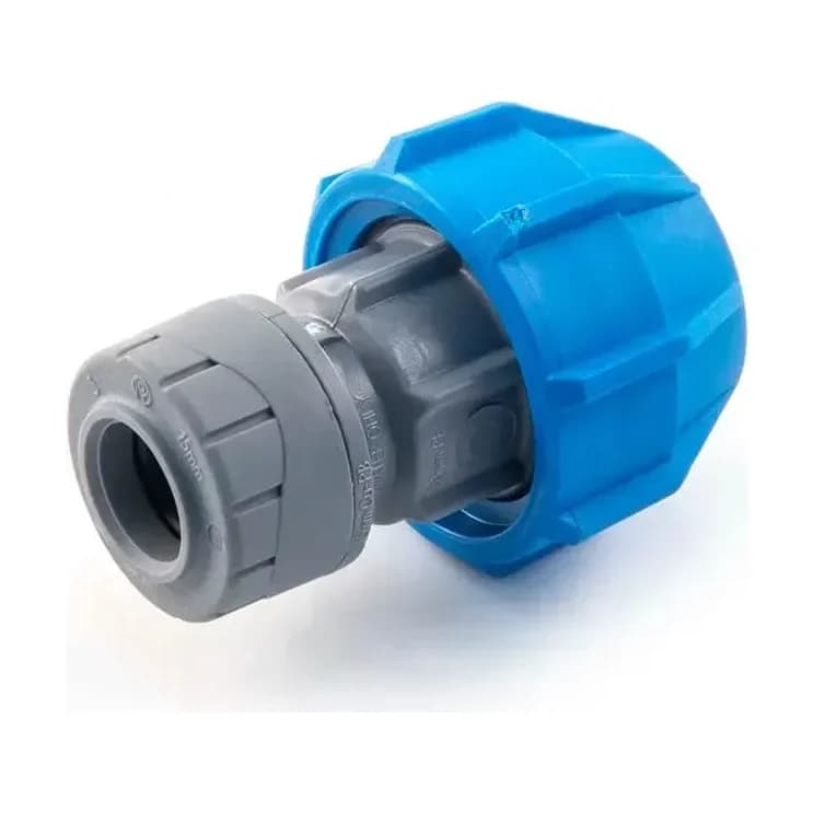 Polyplumb MDPE Adaptor - 25mm x 22mm