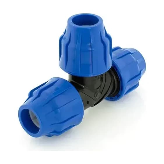Above and Below Ground MDPE Equal Tee - 32mm