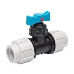 Plasson 3407 MDPE Stop Tap (PP) 25mm