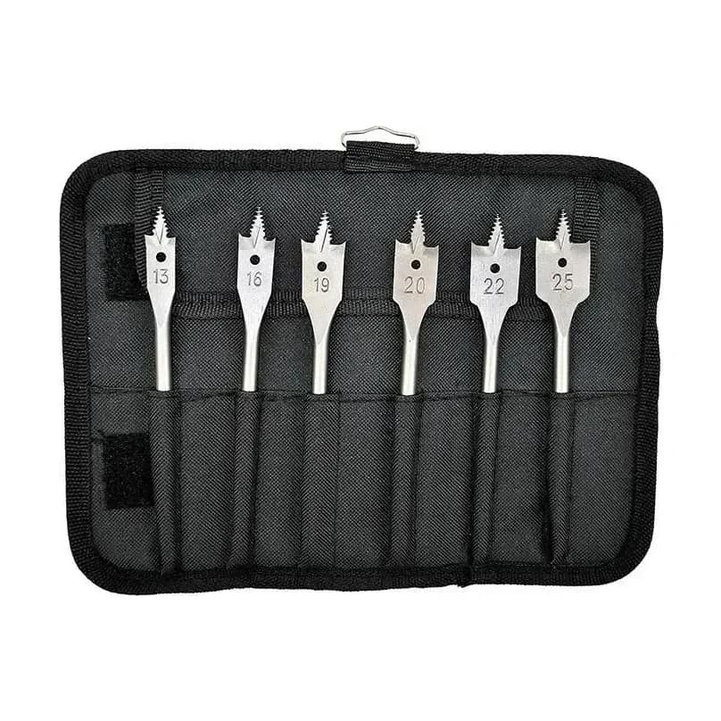 BOSCH Professional Flat Wood Drill Bit Set, 6pc