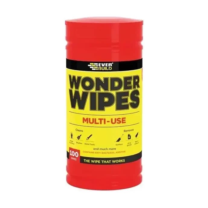 Everbuild Sika Wonder Wipes Trade (100 wipes) - Camden Tools