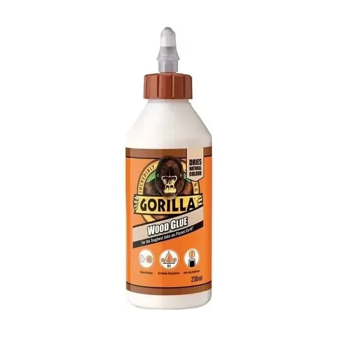 Gorilla PVA Wood Glue, 236ml