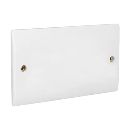 Blanking Plate 2G Flat Moulded
