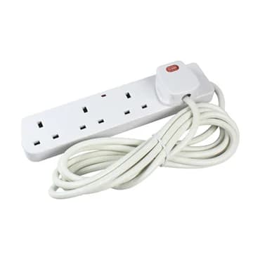 Extension Lead 4G Plug +5m Cable + Neon
