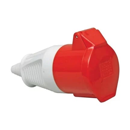 Connector.415V 4P+E Red PM16/2800