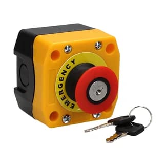 Mushroom P.B Keylock KMR22 NC/NO 3AMP240