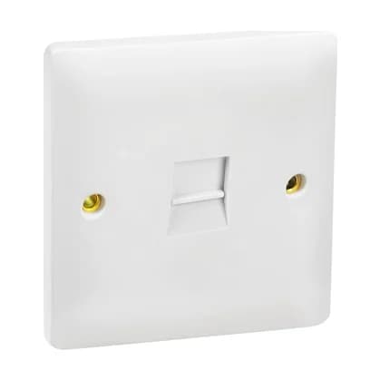 Curvex Telephone Flush Master Socket