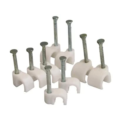 Clips Round White