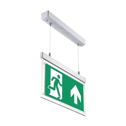 Meridian 3W Emergency Exit Sign Hanging