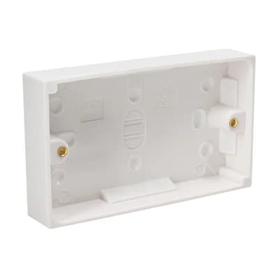 Pattress Box Twin