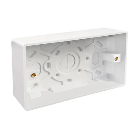 Pattress Surface DBL 35mm Curvex Range