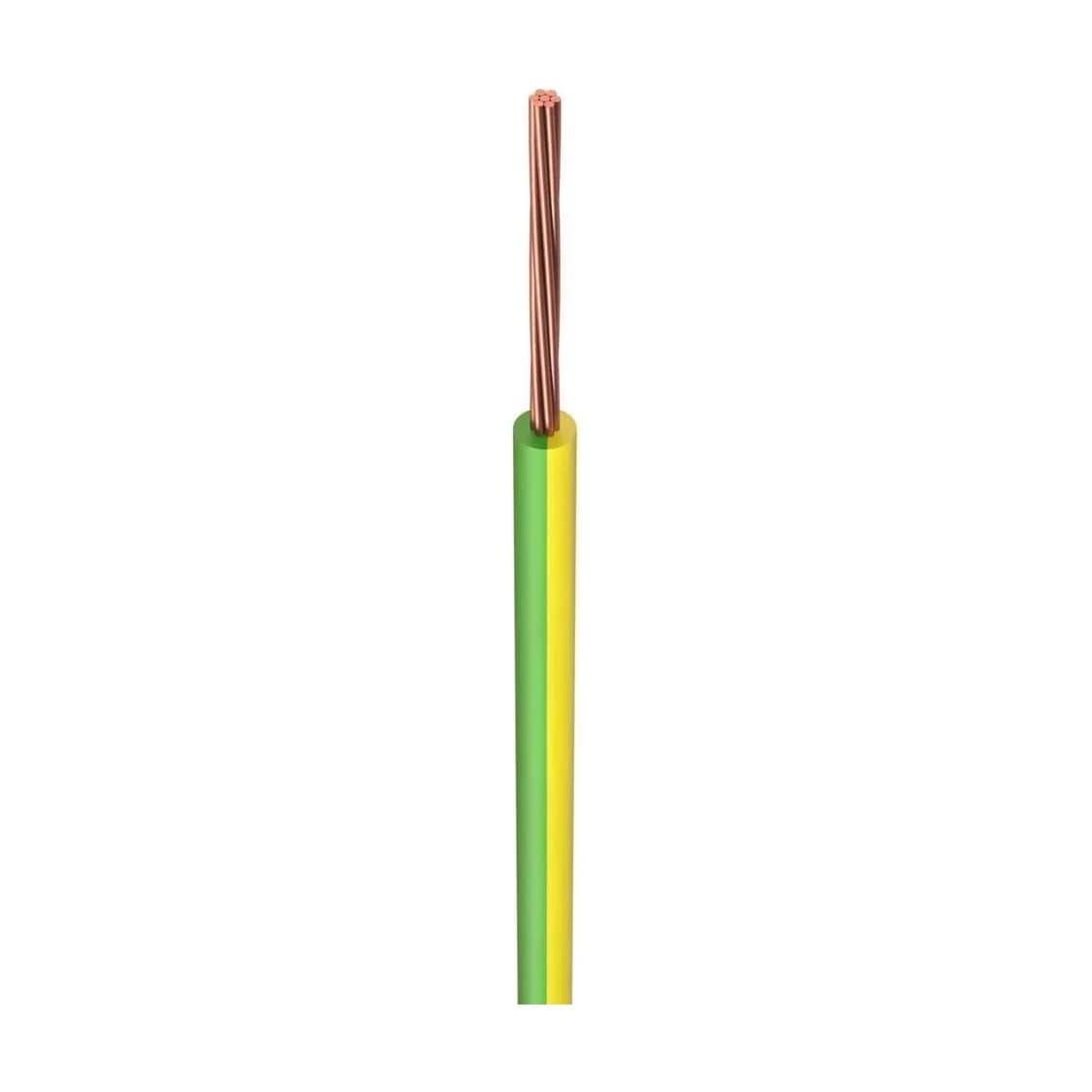 2.5mm 6491b Green/Yellow Single LSF