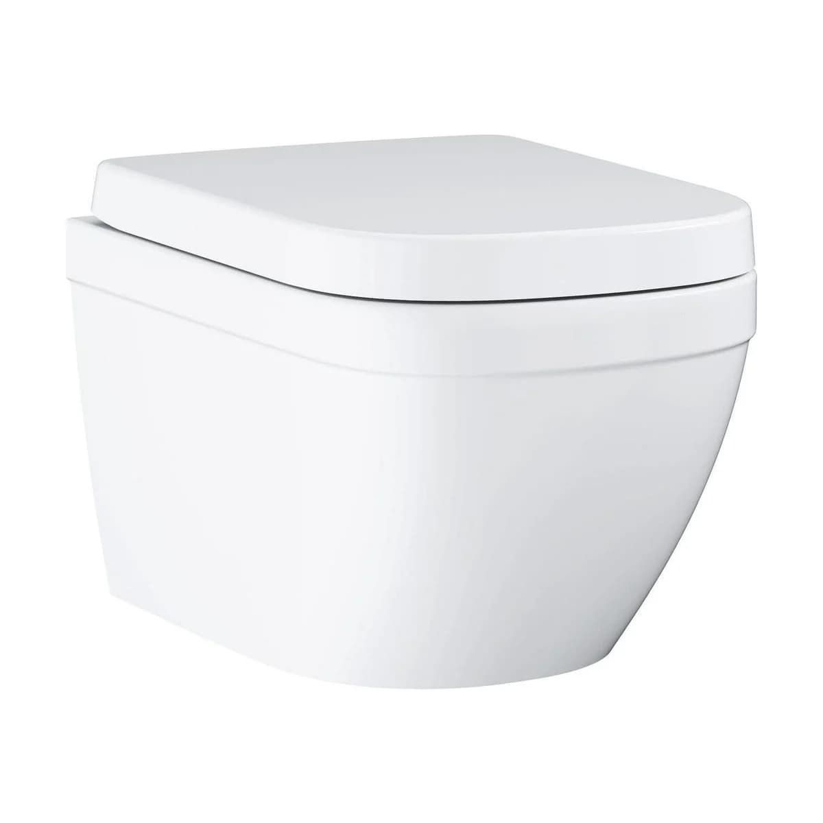 Euro Ceramic Wall Hung WC Set Soft Close