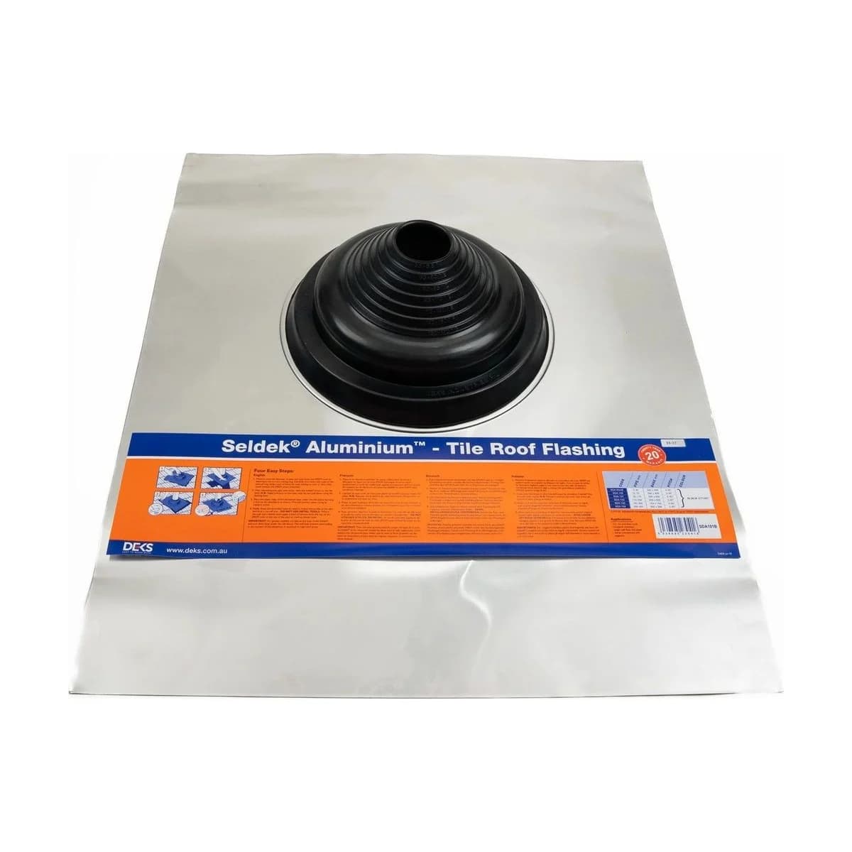 500mm x 600mmTile Roof Flashing Pitched