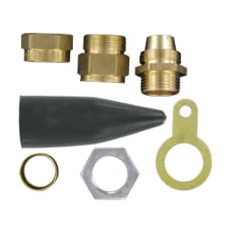 25mm Armoured Gland 4 Pack
