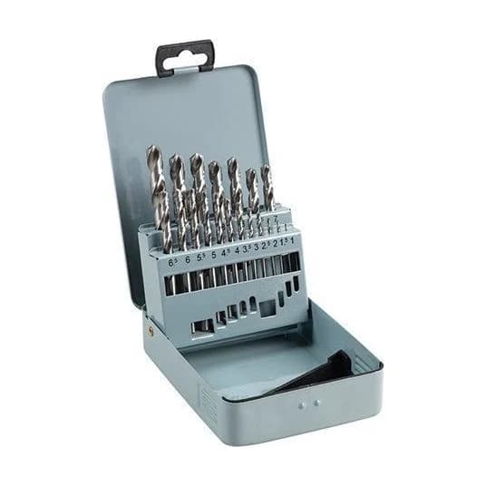 Timco - Ground Jobber Drills Set - HSS (Size 19pcs - 19 Pieces)
