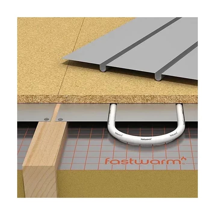 Aluminium Spreader Plate 390mm x 1000mm - 2 Ggroove 200 or 150mm Centres