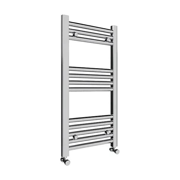 Straight Ladder Rail 400x800 - Chrome
