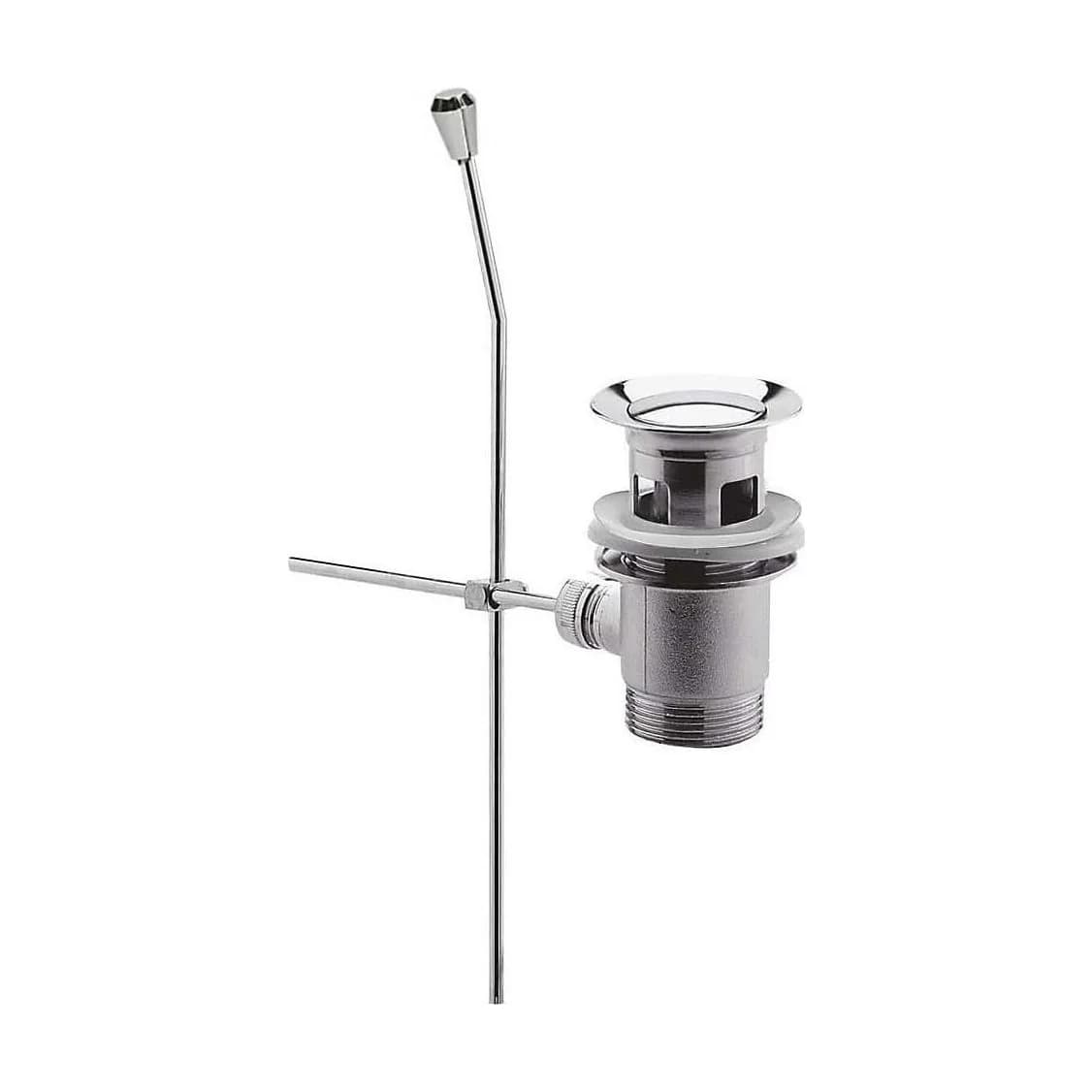 Basin Push Pull Rod Lever - Chrome