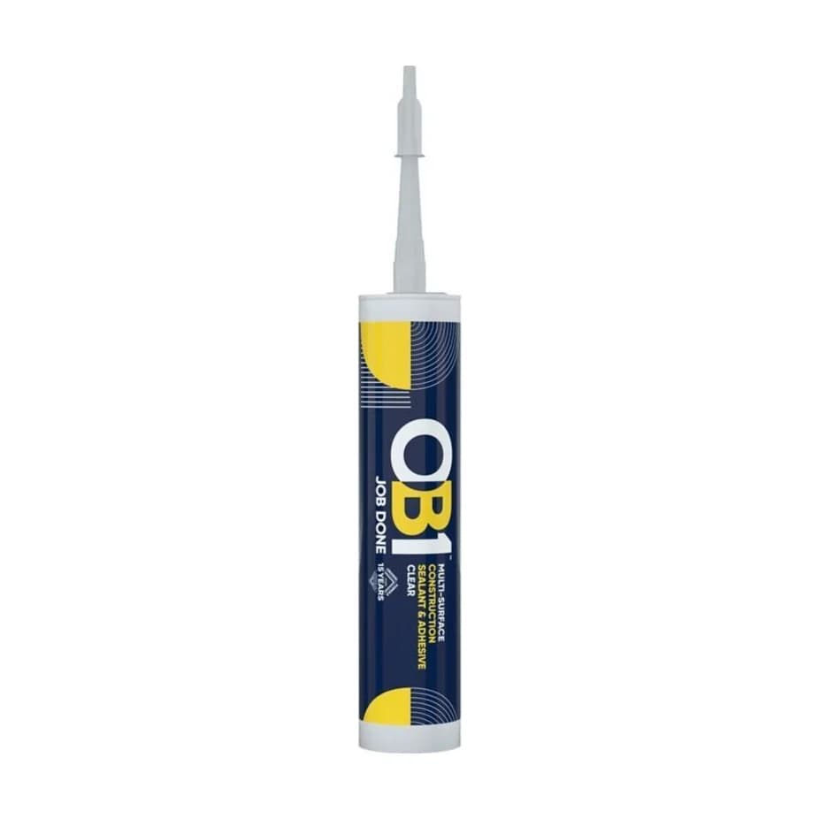 OB1 Hybrid Clear Hybrid General-purpose Adhesive, sealant & filler, 290ml