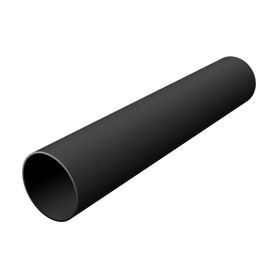 Half Round Rainwater 4mtr Black Down Pipe