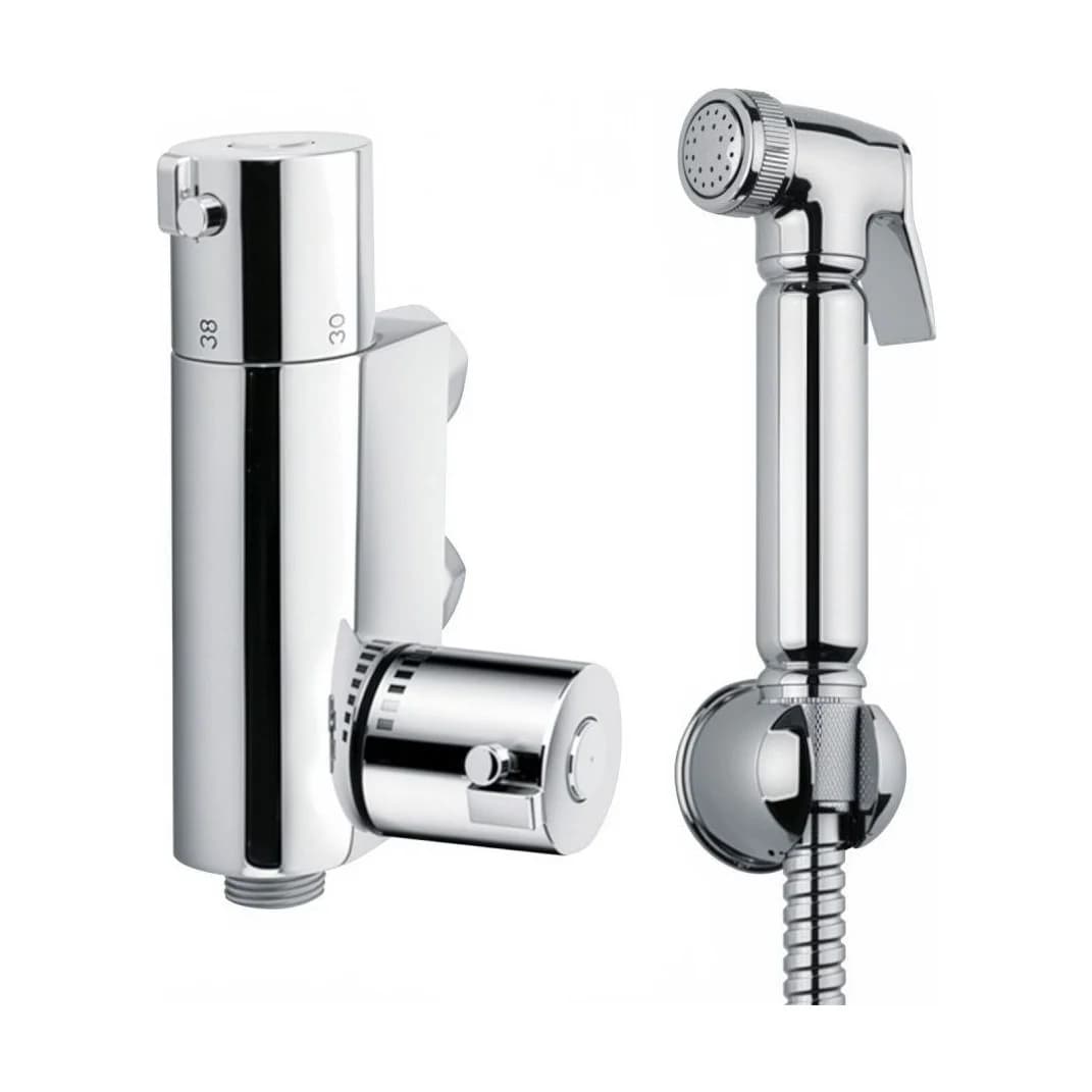 Douche Set Kit with Thermostatic Mixer Valve
