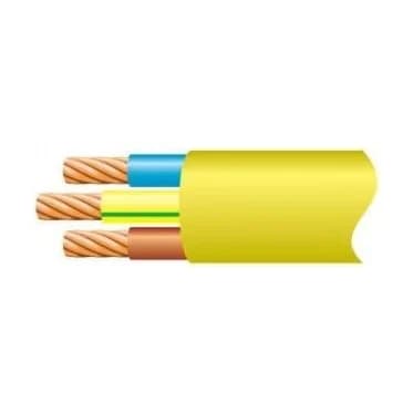 2.5mm 3183AG 3 Core Yellow Arctic Grade Cable (Per Metre)