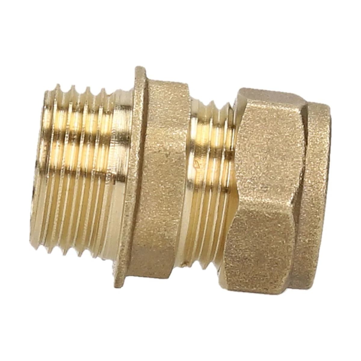22mm x 3/4" Compact Male Iron Compression Coupler