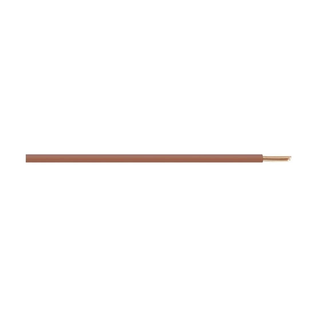 6491B 1.5mm LSF Single Core Cable Brown 100M