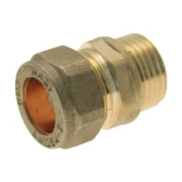 8mm x 1/4" Male Adaptor C X Male Iron