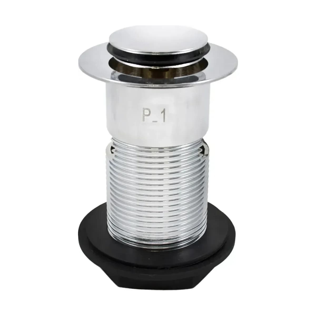 Slotted Clicker Basin Waste (chrome)