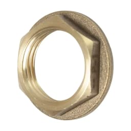 1" Brass Flanged Backnut