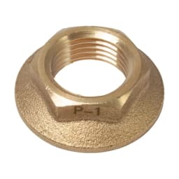 1/2" Brass Backnut Heavy