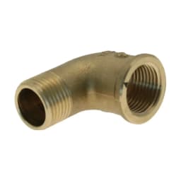 1" Brass Elbow M x F