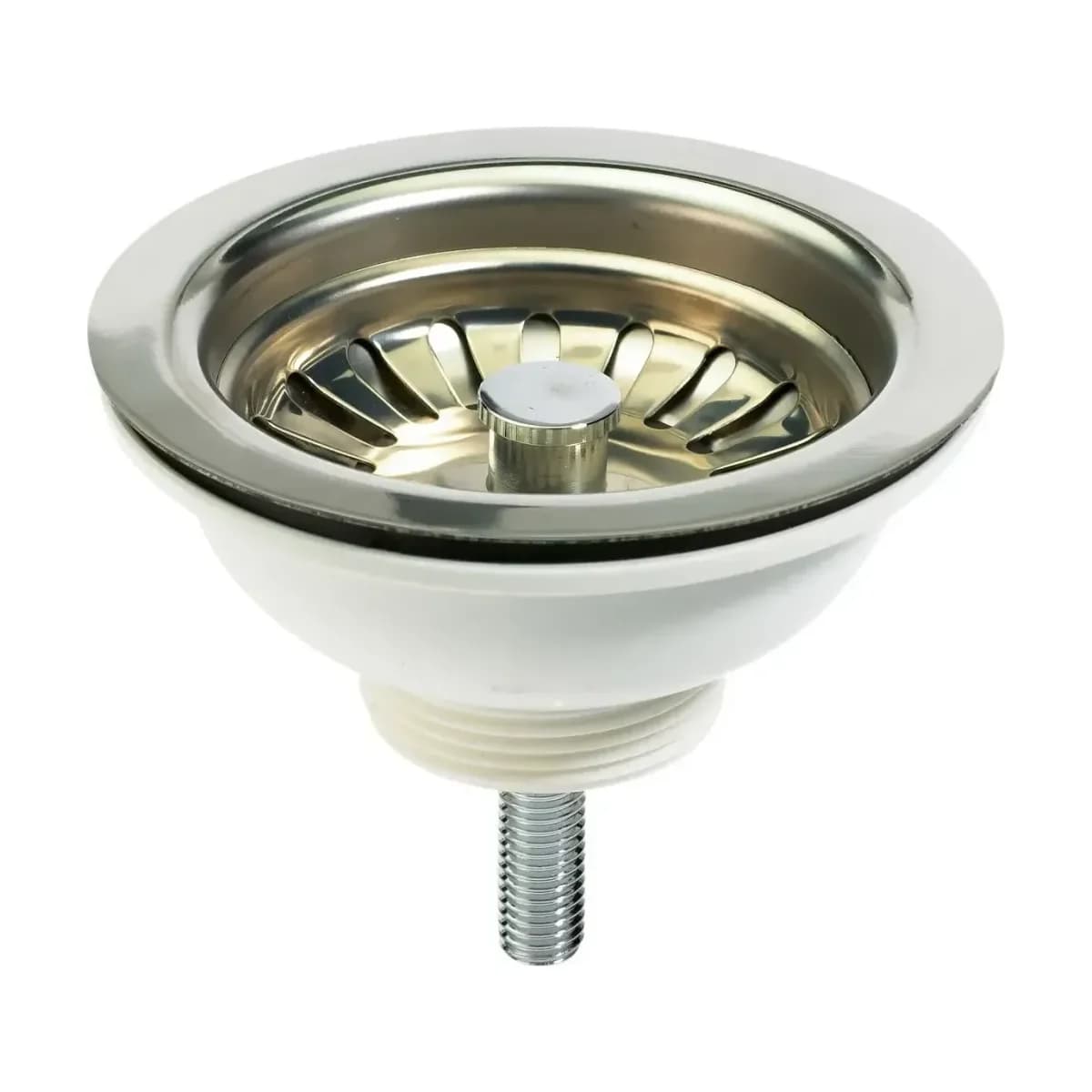 1 1/2" Basket Strainer Waste - Stainless