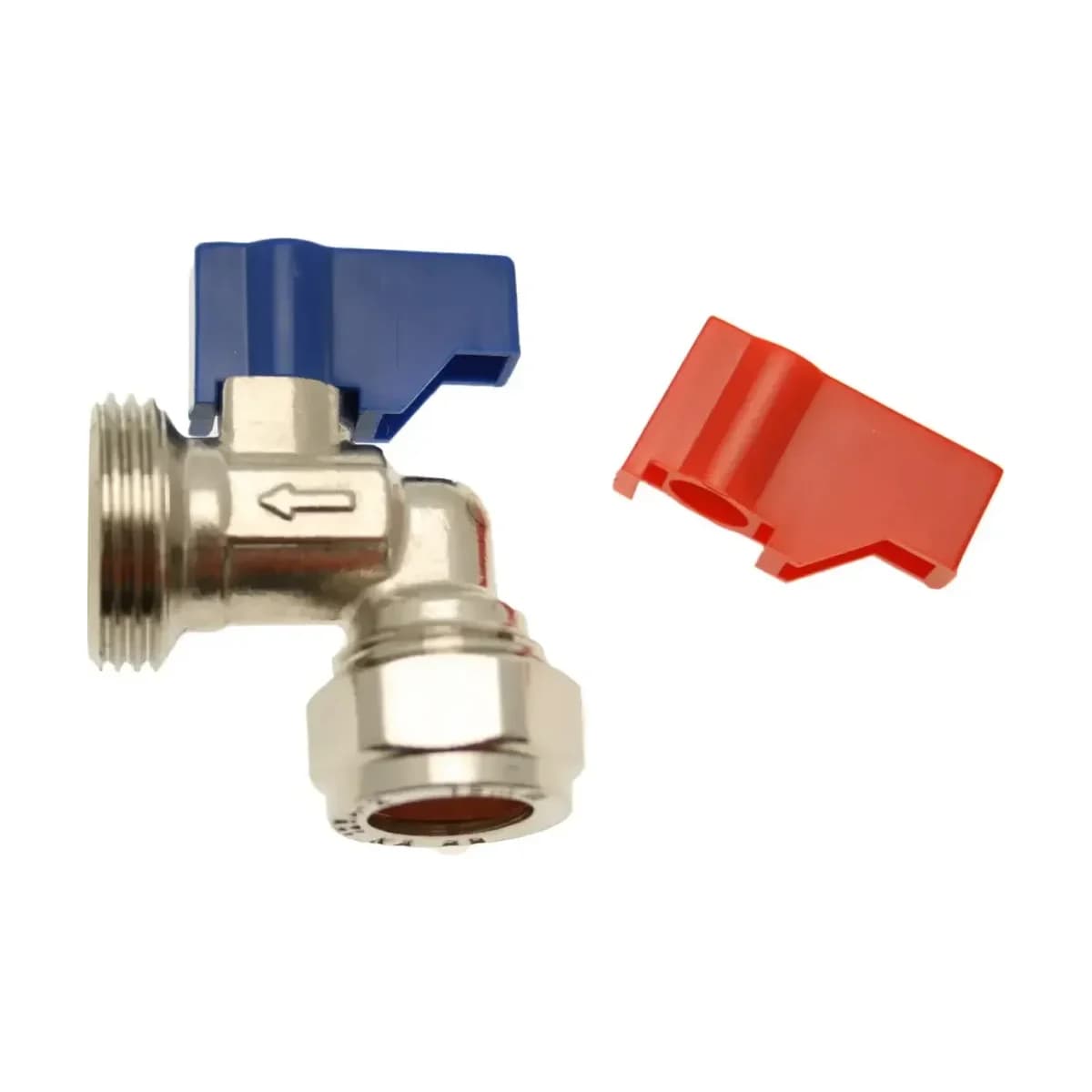 15mm x 3/4" Washing Machine Tap Angled
