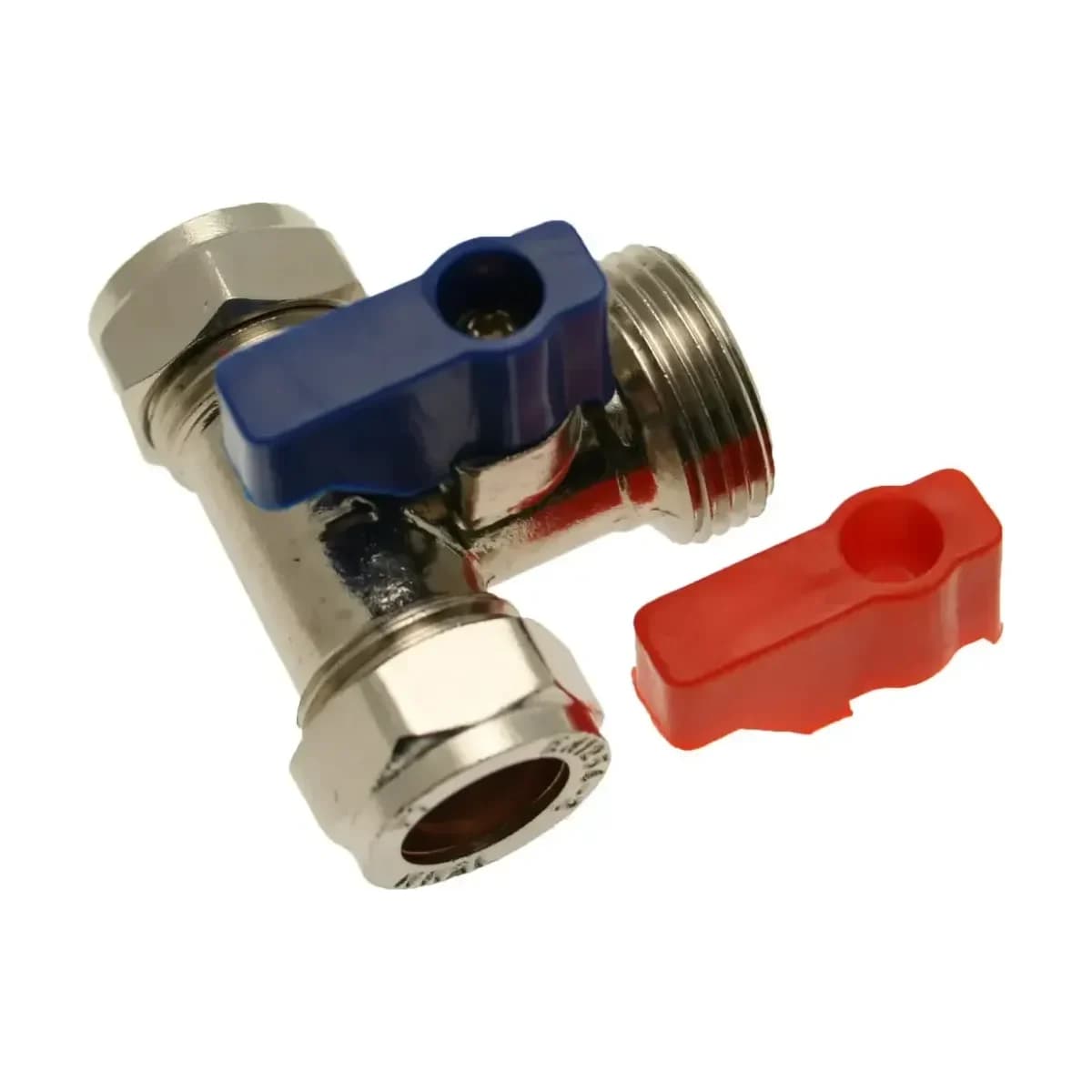 15mm x 3/4" Washing Machine Tap Tee