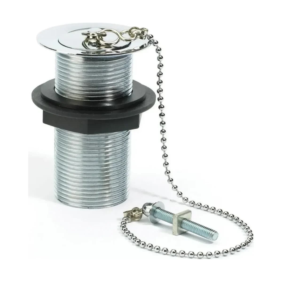 Unslotted Brass Plug Basin Waste 1 1/4"