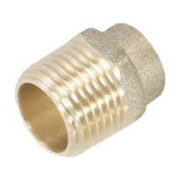 22mm x 3/4" Male Iron Coupler