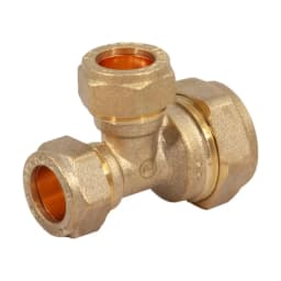 22mm x 15mm x 15mm Compact Reducing Tee