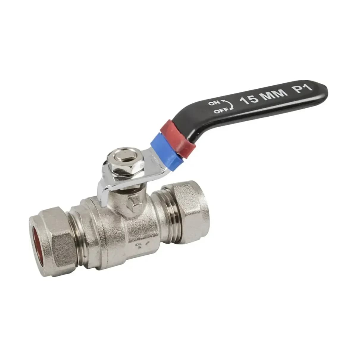 Lever Ballvalve - Black Handle