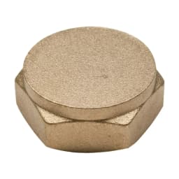 1" Brass Cap