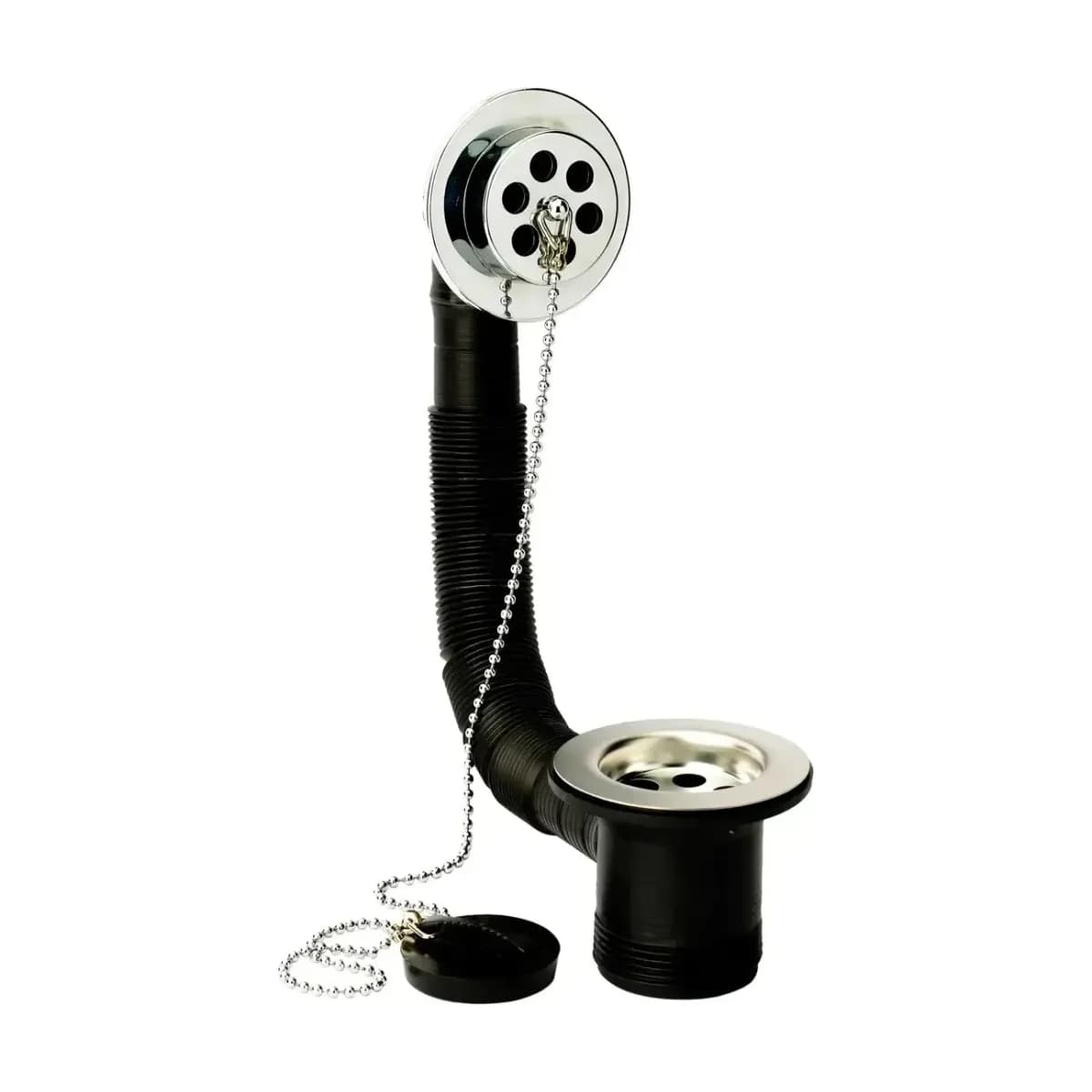 1 1/2" Five Star Bath Combi Waste & Overflow